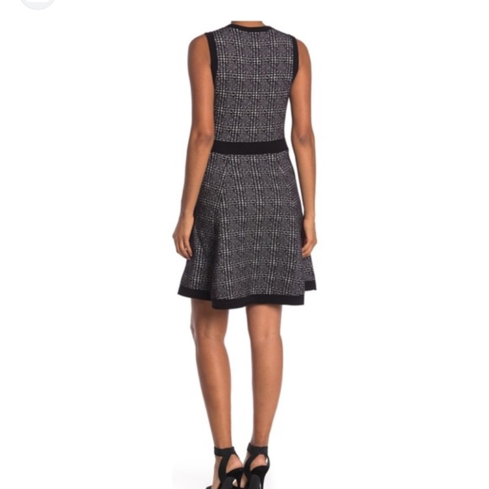 Kate Spade Out West mod plaid sweater dress - Picture 2 of 6